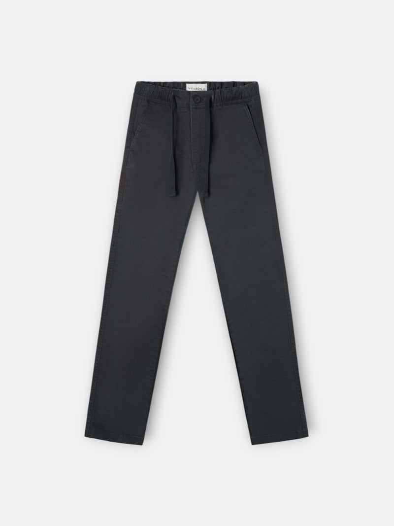 Kids' regular style green sport trousers