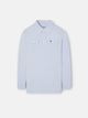 Polo kids bolsillos azul