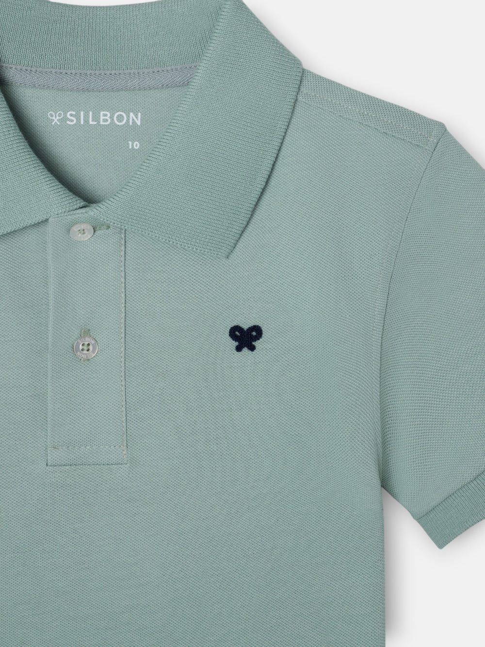 Polo enfants raquette vert clair