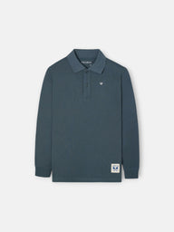 Polo kids parche verde
