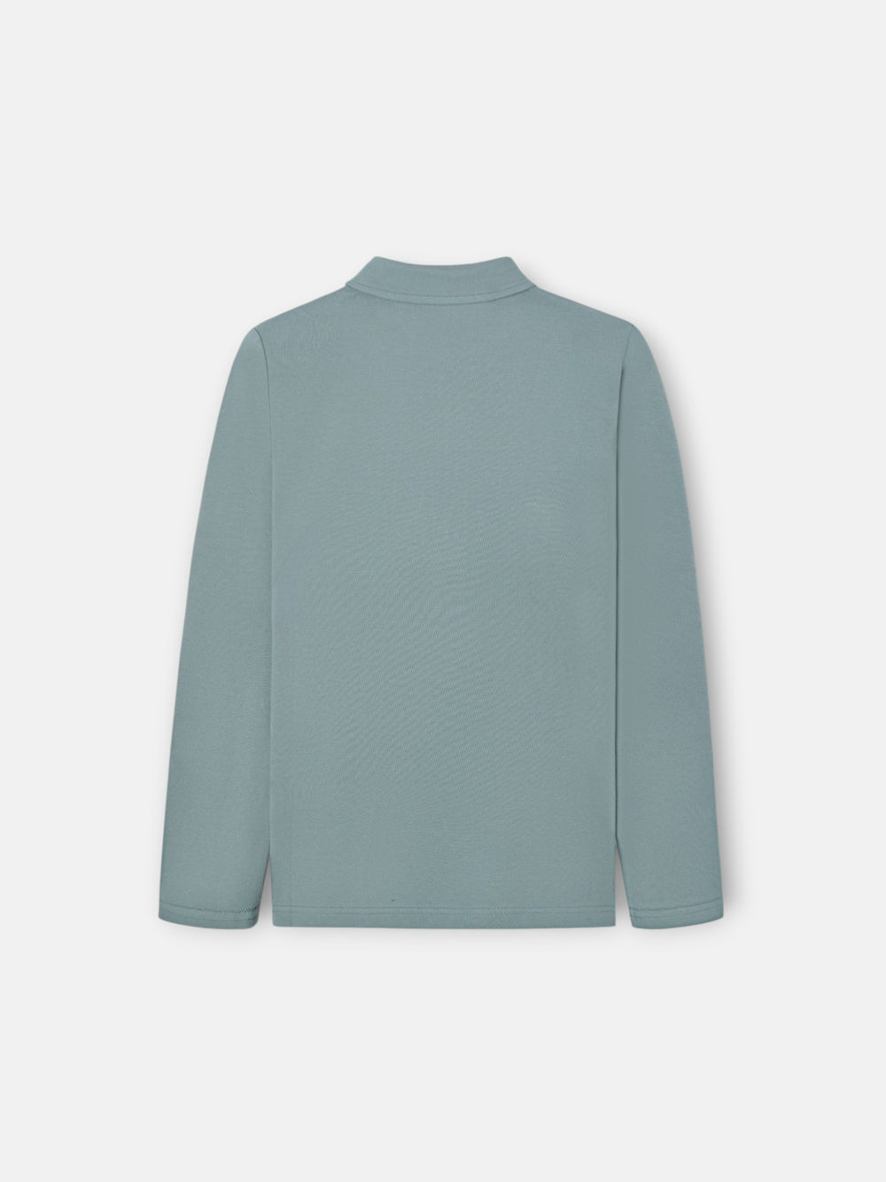 Polo enfant vert à patchs