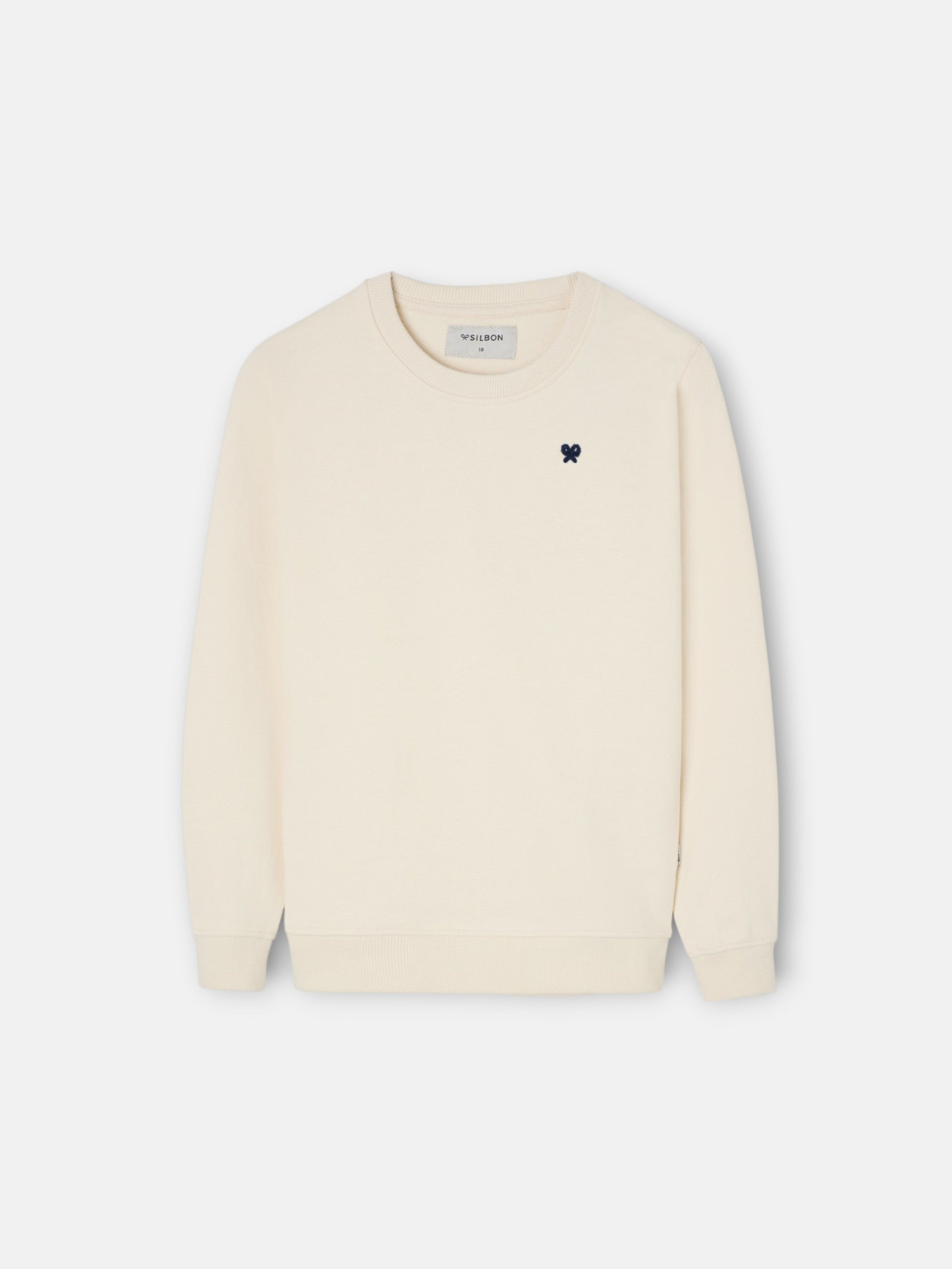 Sudadera kids little legacy crema