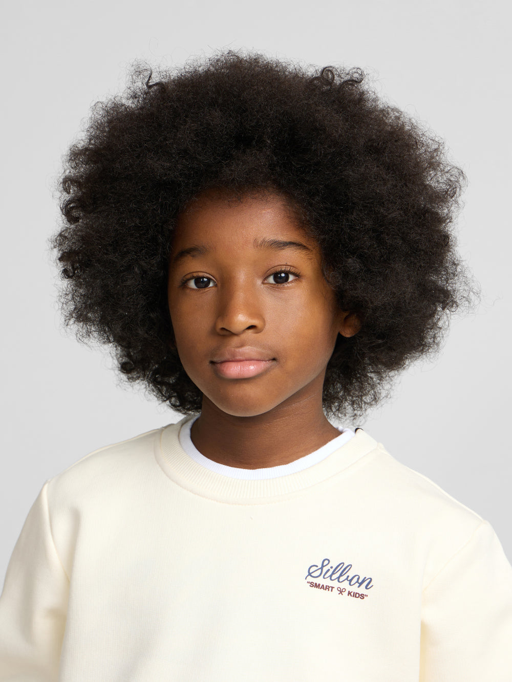 Sweatshirt kids school club creme
