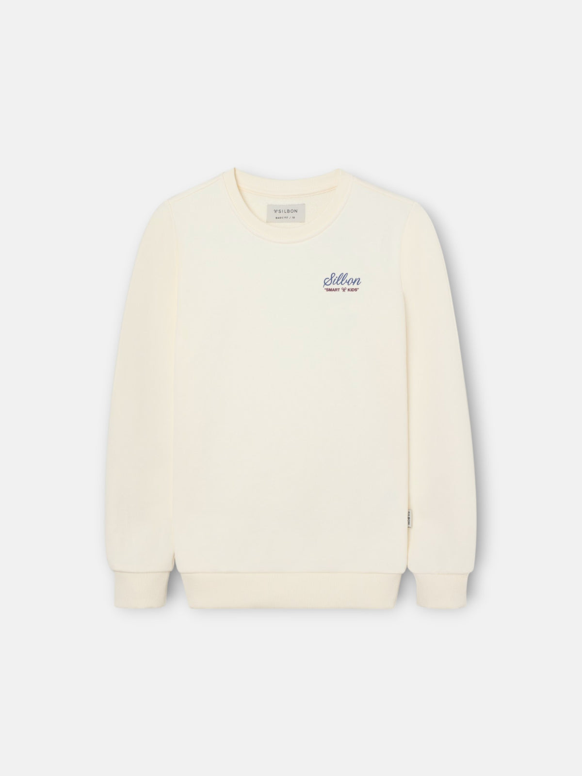 Sweat-shirt enfant school club crème