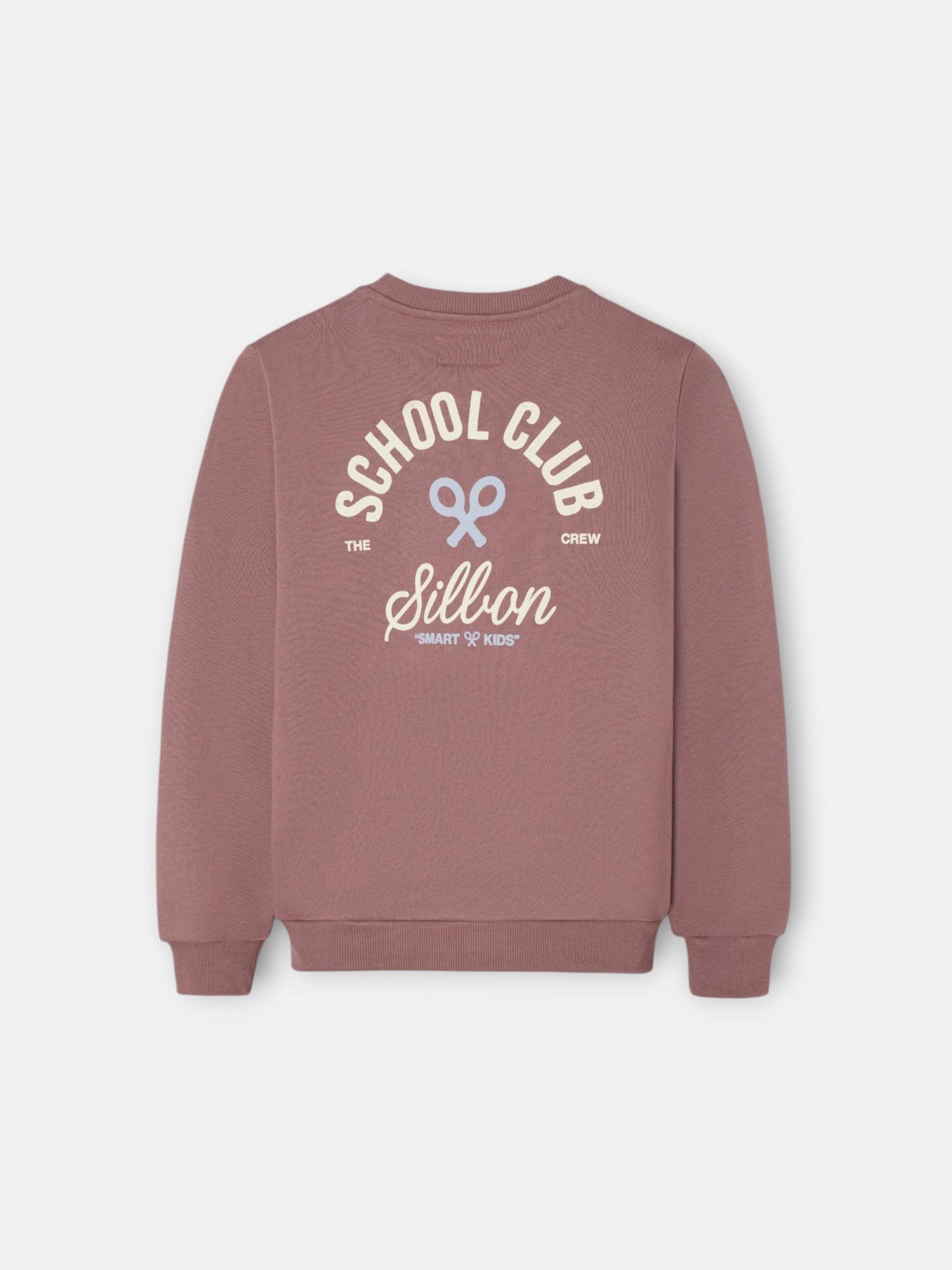 Kids School Club Burgundy Sweatshirt