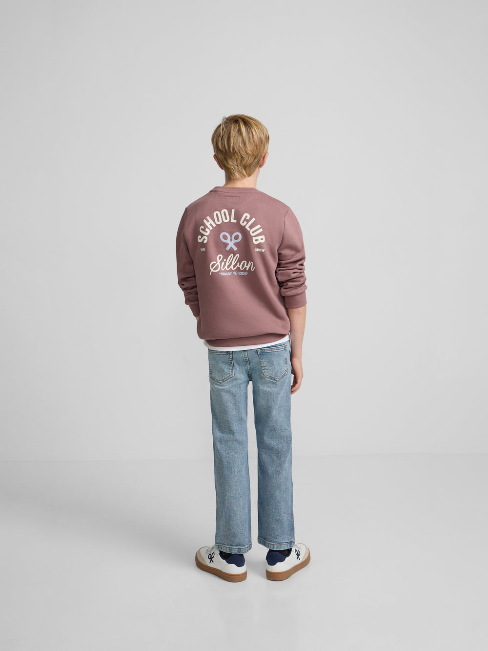 Sweat-shirt enfant school club bordeaux