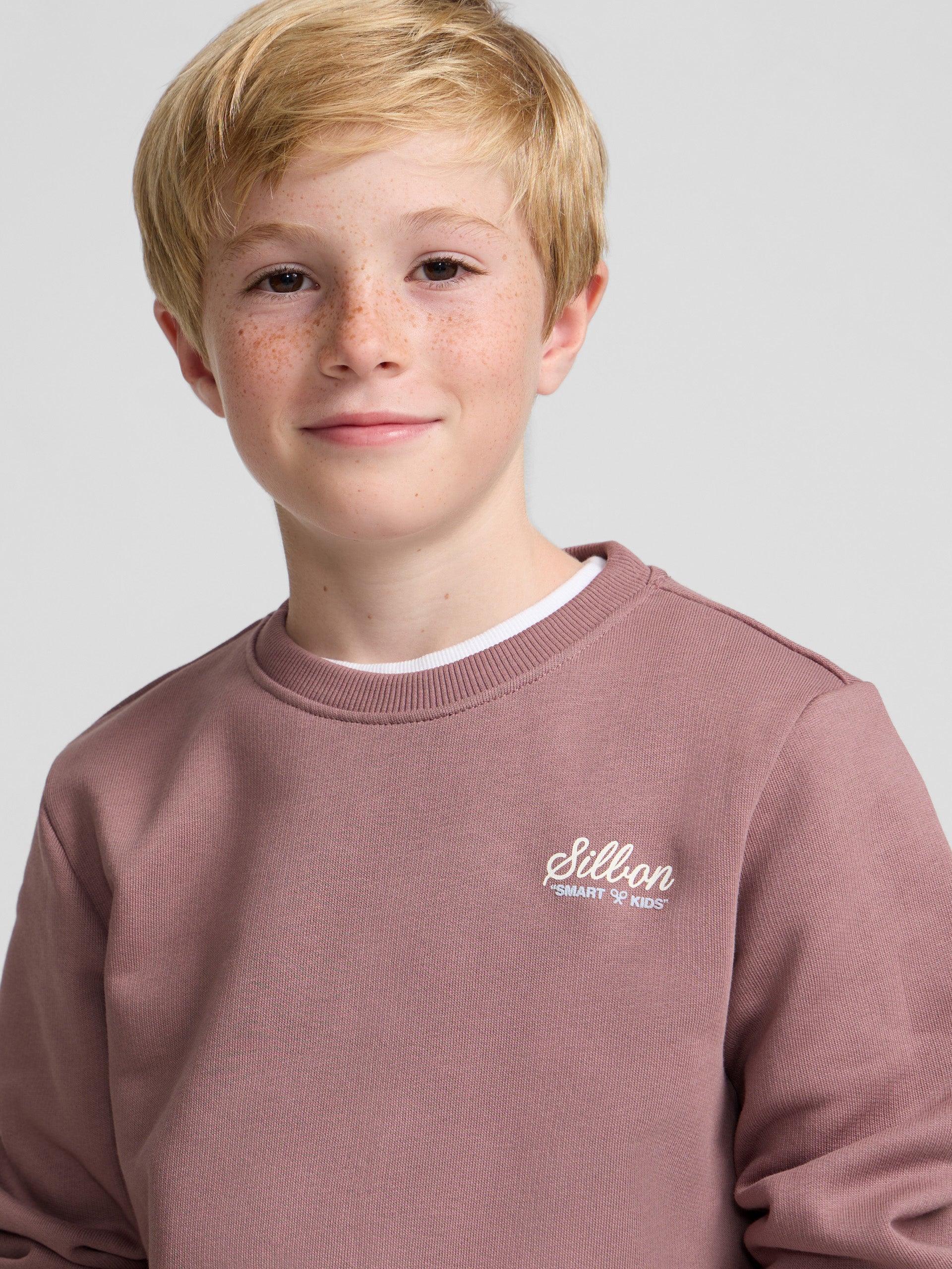 Kids School Club Burgundy Sweatshirt