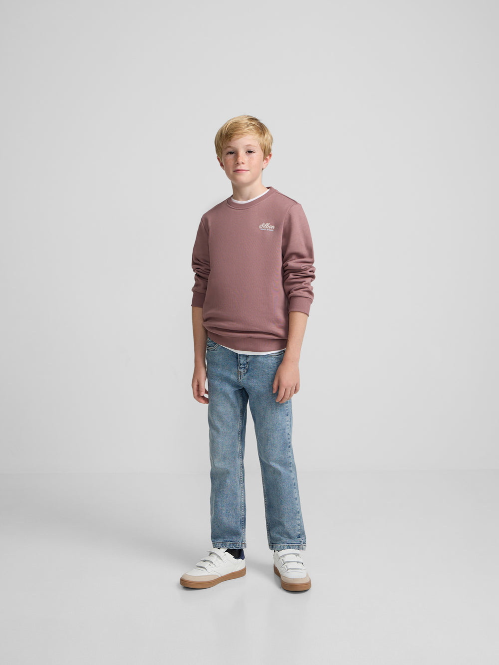 Sweat-shirt enfant school club bordeaux