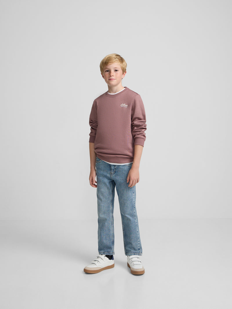 Sudadera kids school club burdeos