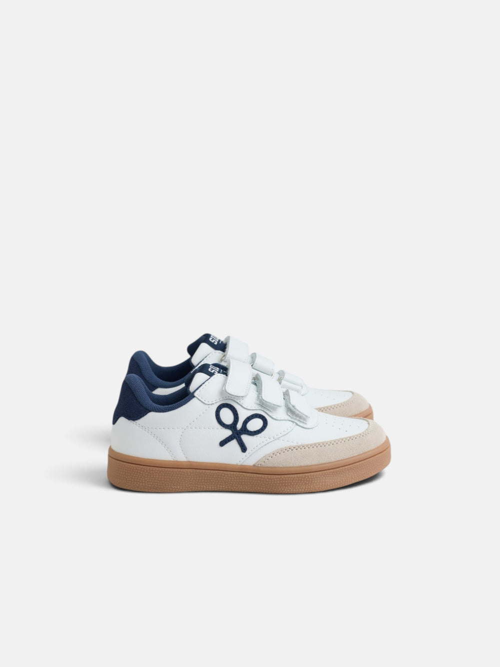 Zapatillas kids velcro azul marino