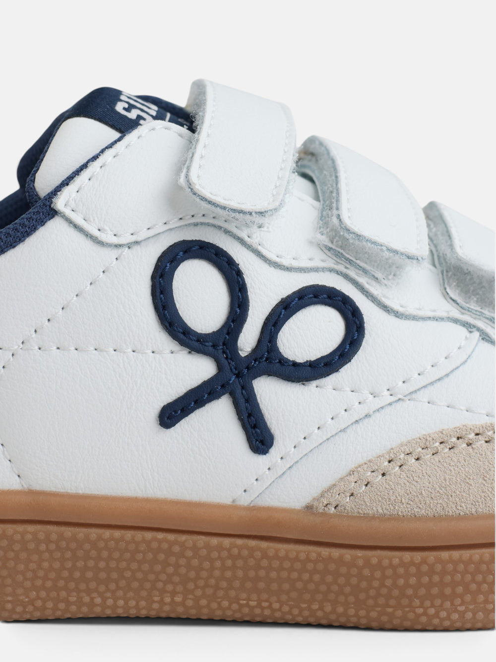 Zapatillas kids velcro azul marino