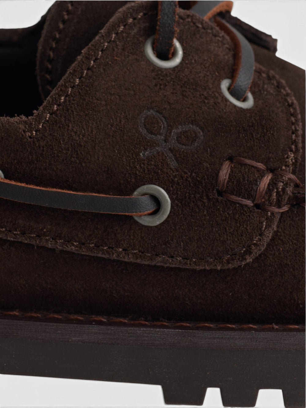Zapato sport kids nautico ante marron