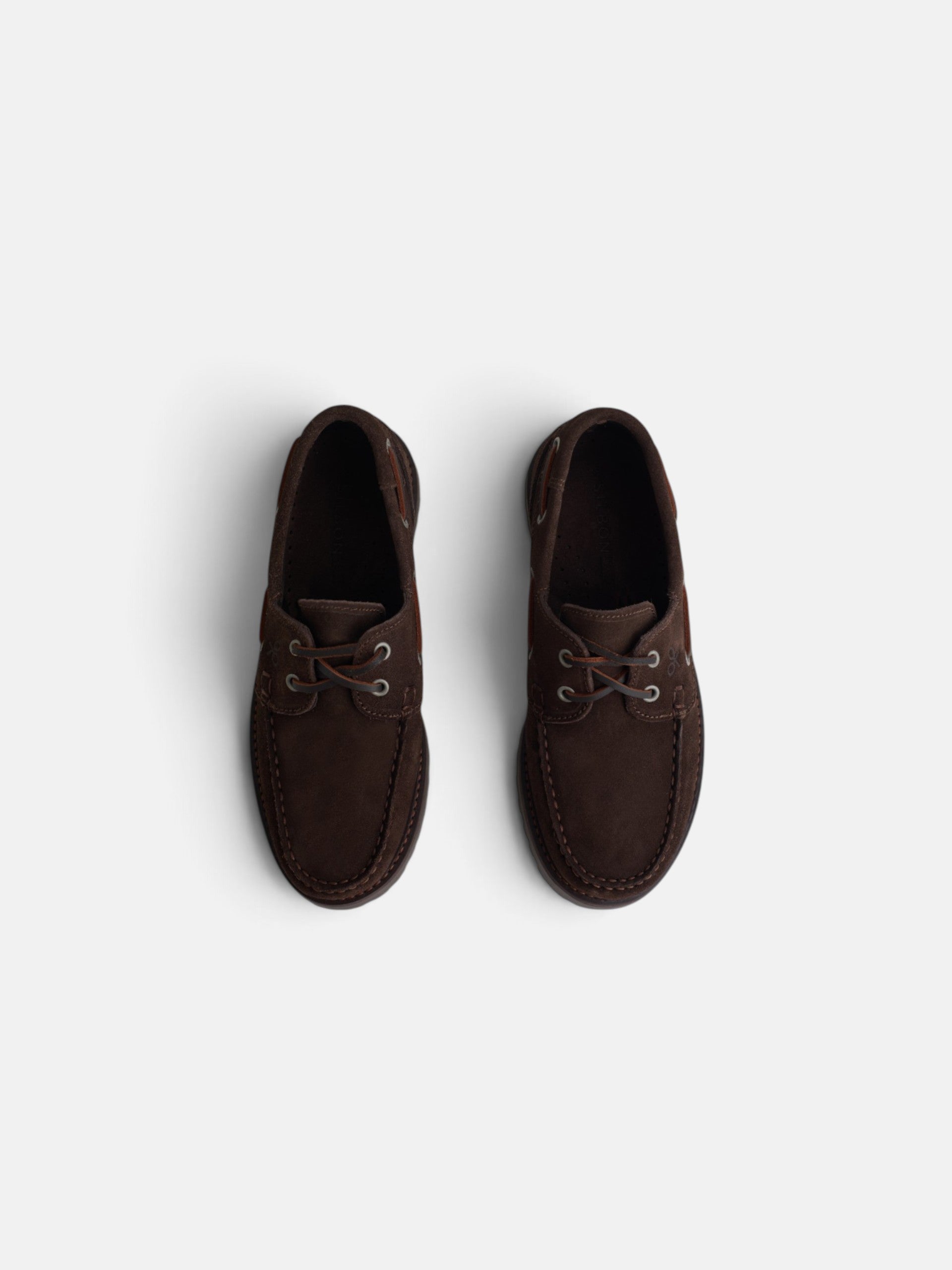 Zapato sport kids nautico ante marron