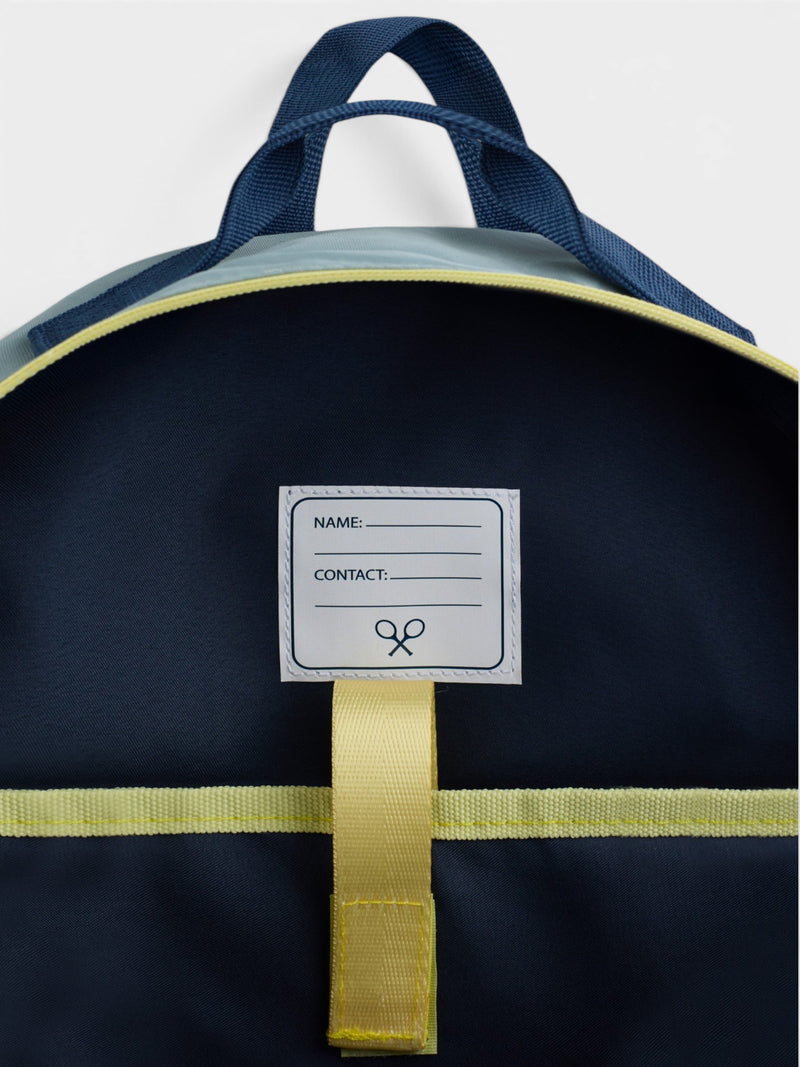 Mochila infantil multicolor azul