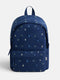 Mochila kids estampado azul marino