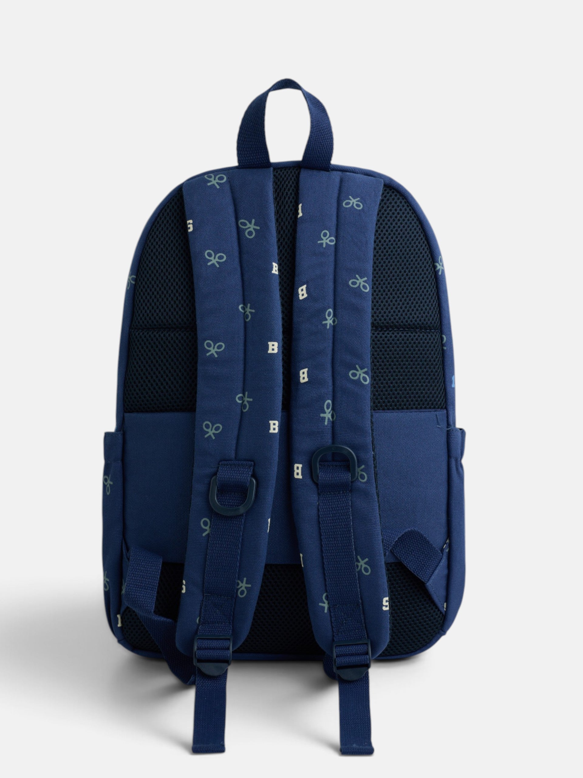 Mochila kids estampado azul marino