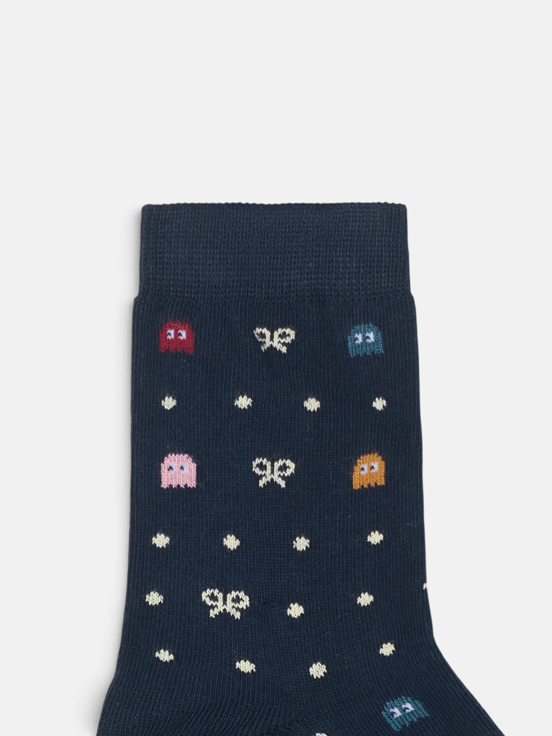 Calcetin kids gamer azul marino