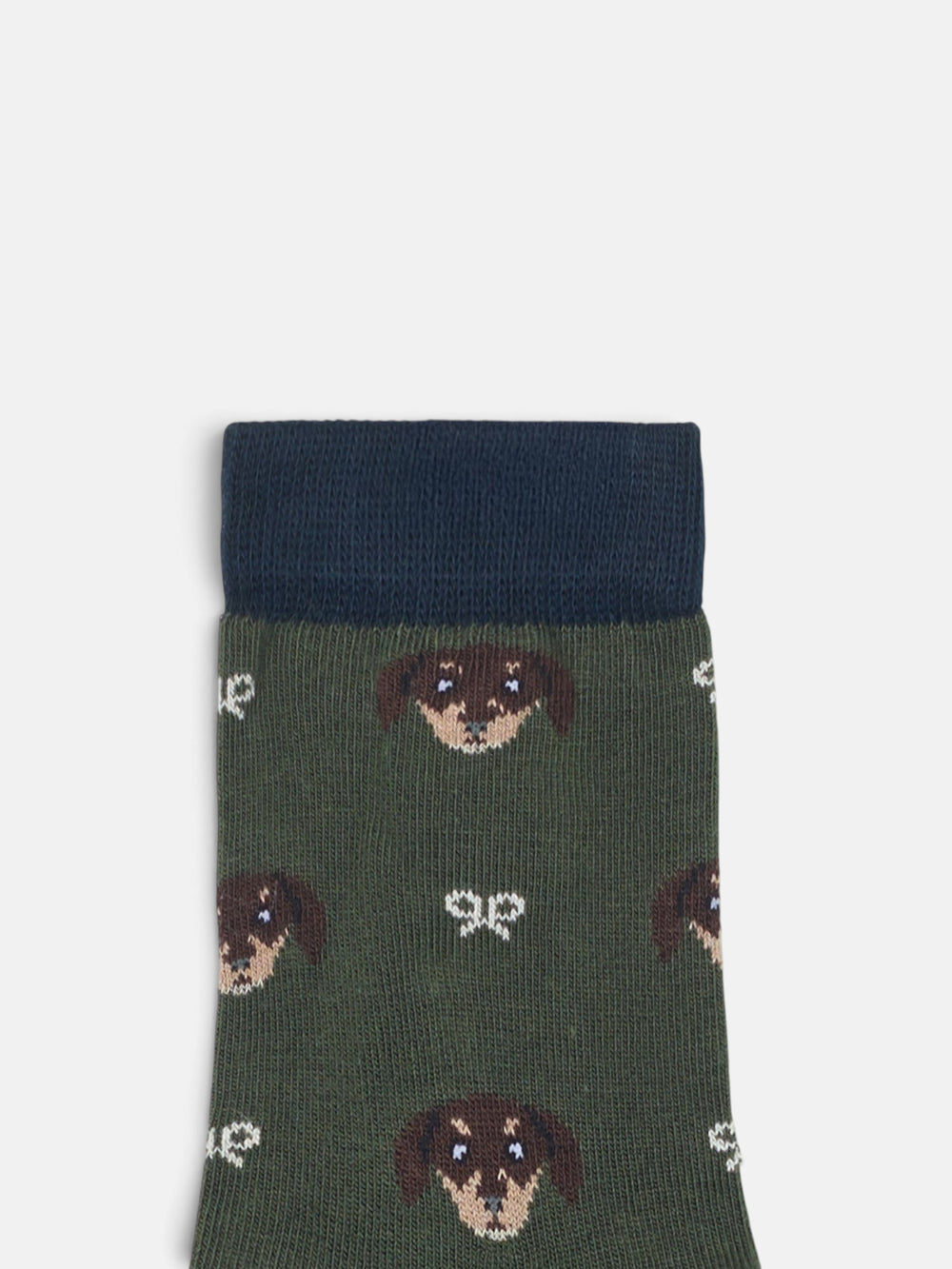 Calcetin kids dog verde