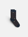 Chaussettes enfants multiraquettes marron