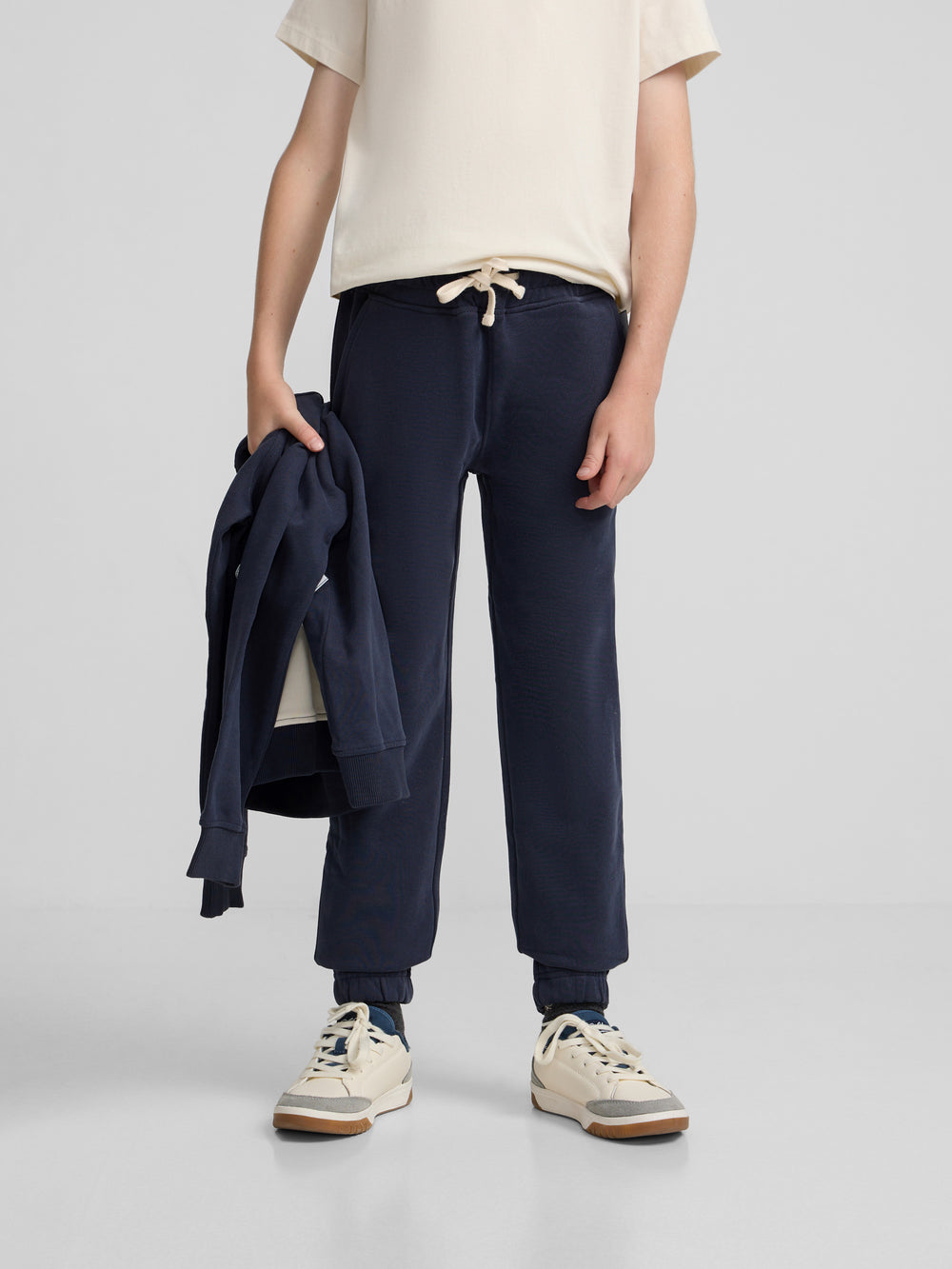 Pantalon de sport enfant bleu marine