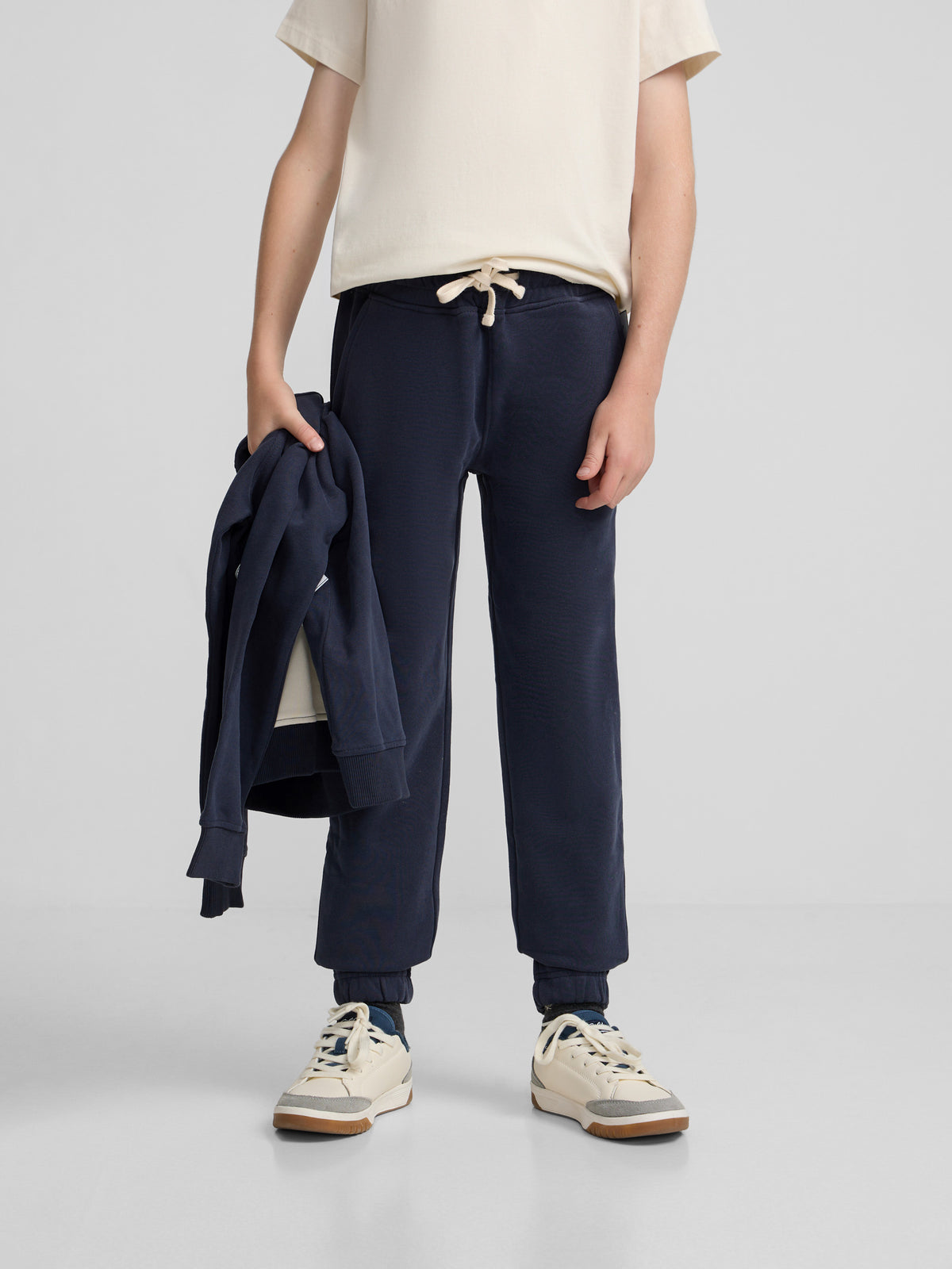Pantalon de sport enfant bleu marine