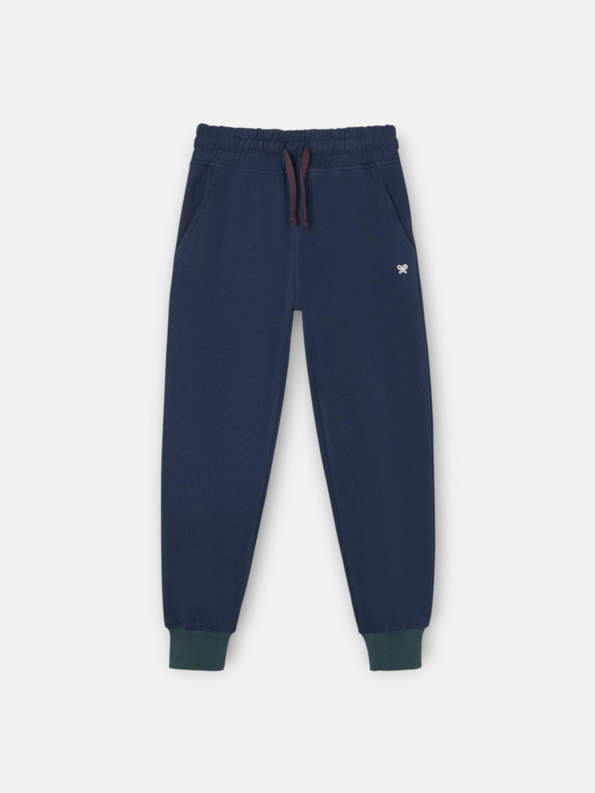 Calças desportivas para crianças multicolor marinho