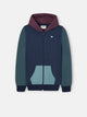 Sudadera kids deportiva multicolor marino