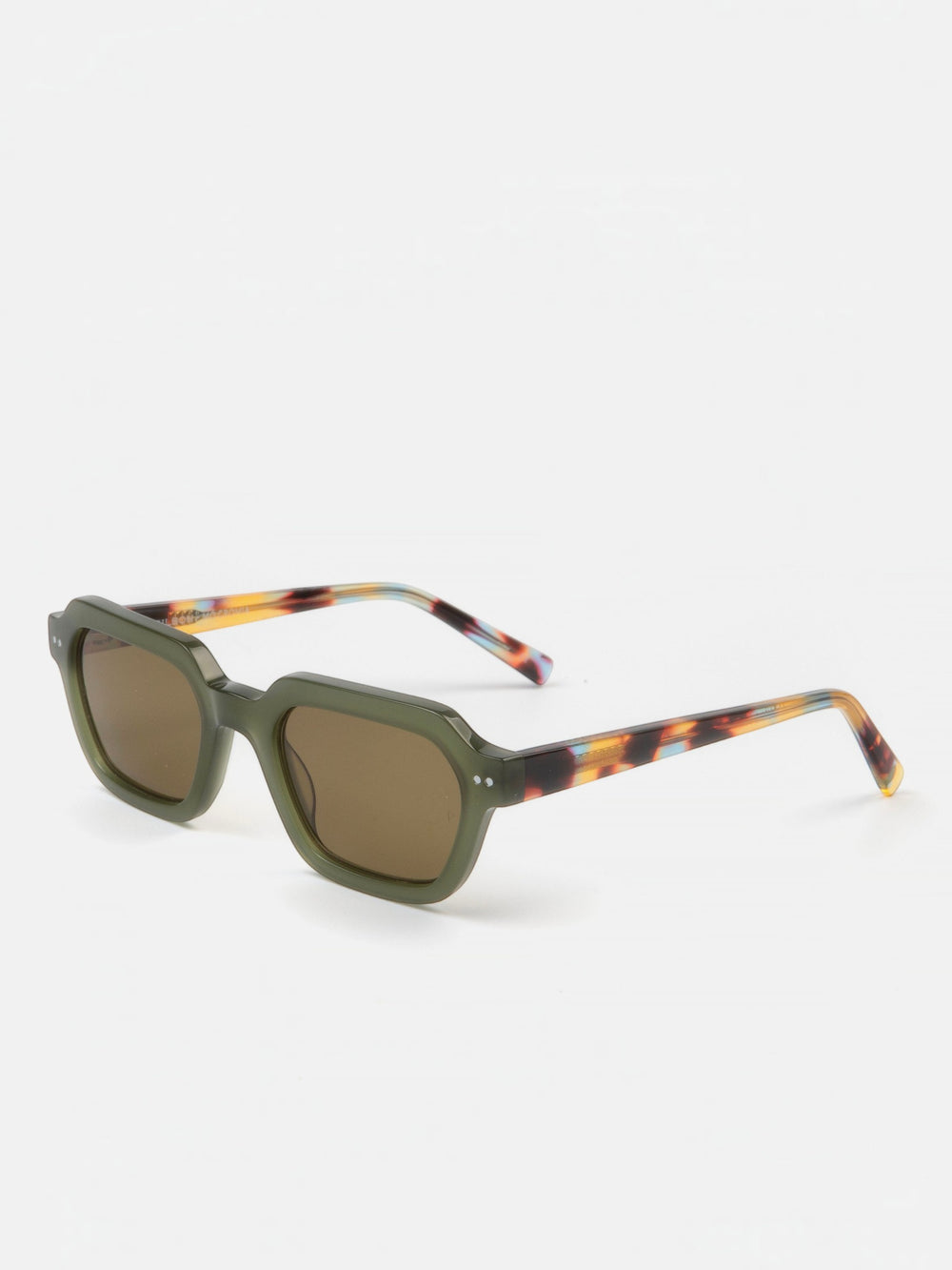 Lunettes de soleil MoxSILBON Garçon Chromie multicolore vert