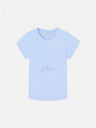 Camiseta girl silbon clasica azul