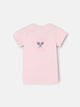 Camiseta girl lucky love rosa