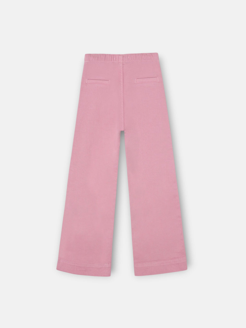 Calças de menina marinheiro rosa escuro