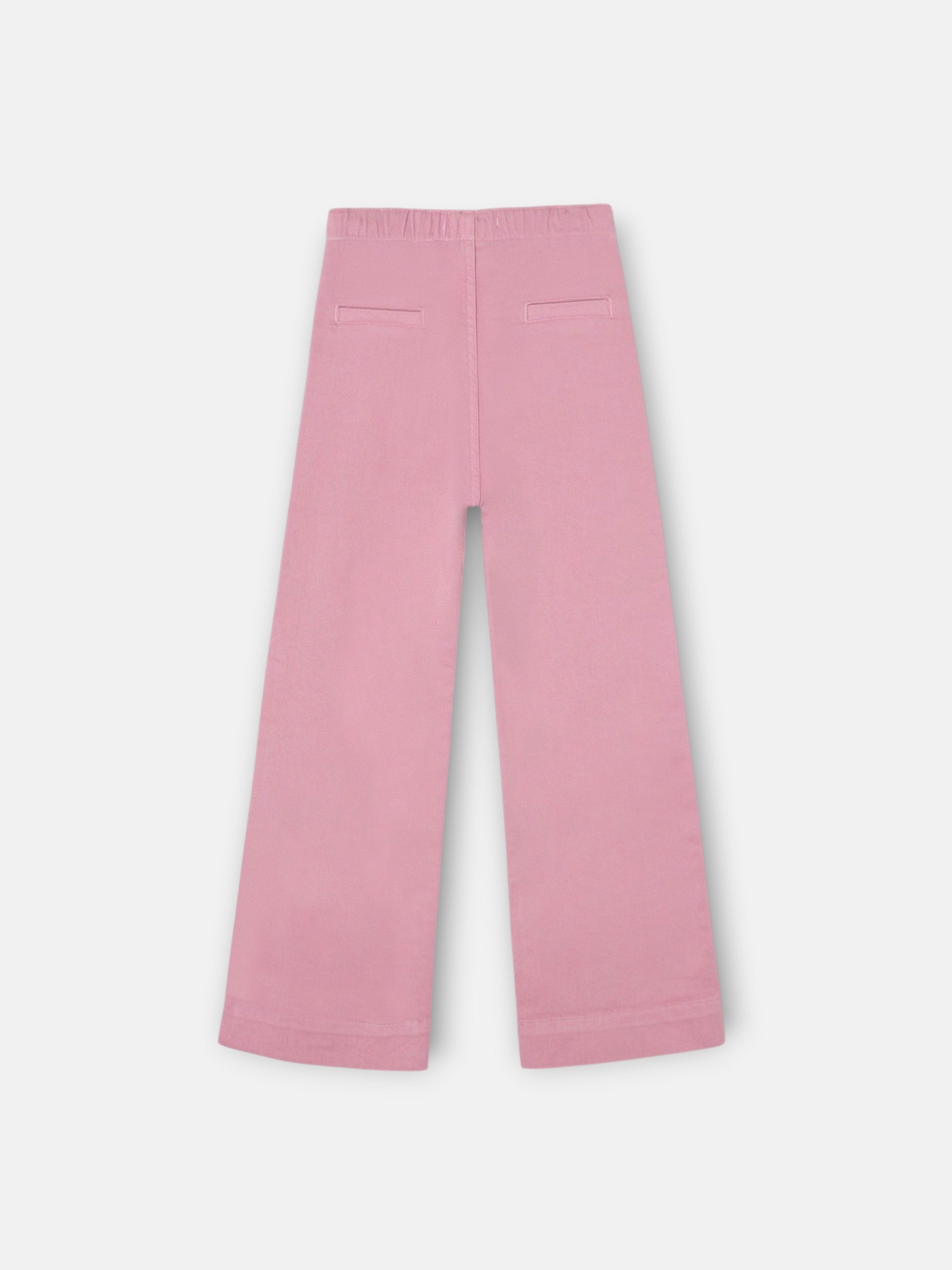 Pantalon girl marinero rosa oscuro