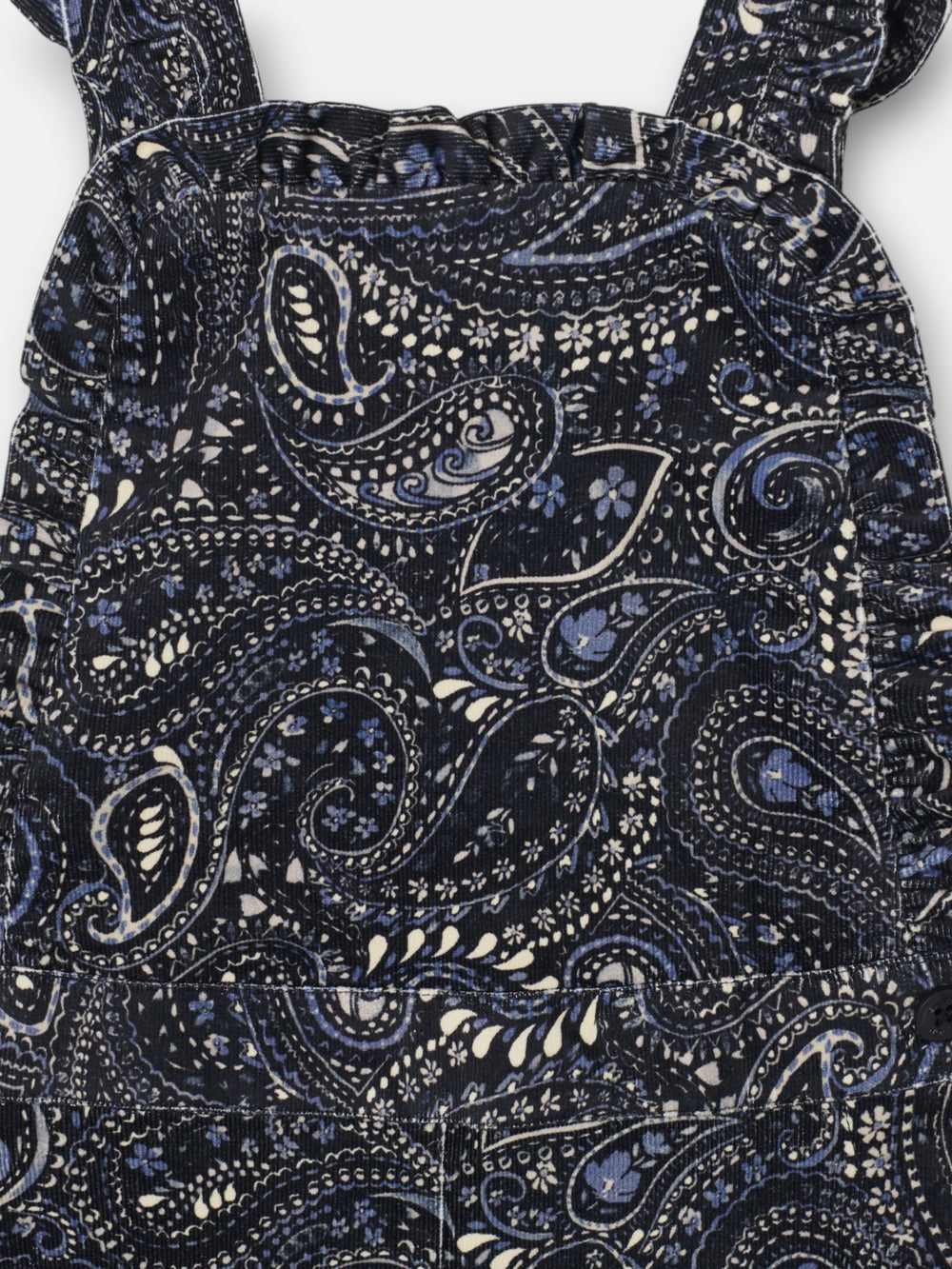 Peto girl micropana estampado paisley azul