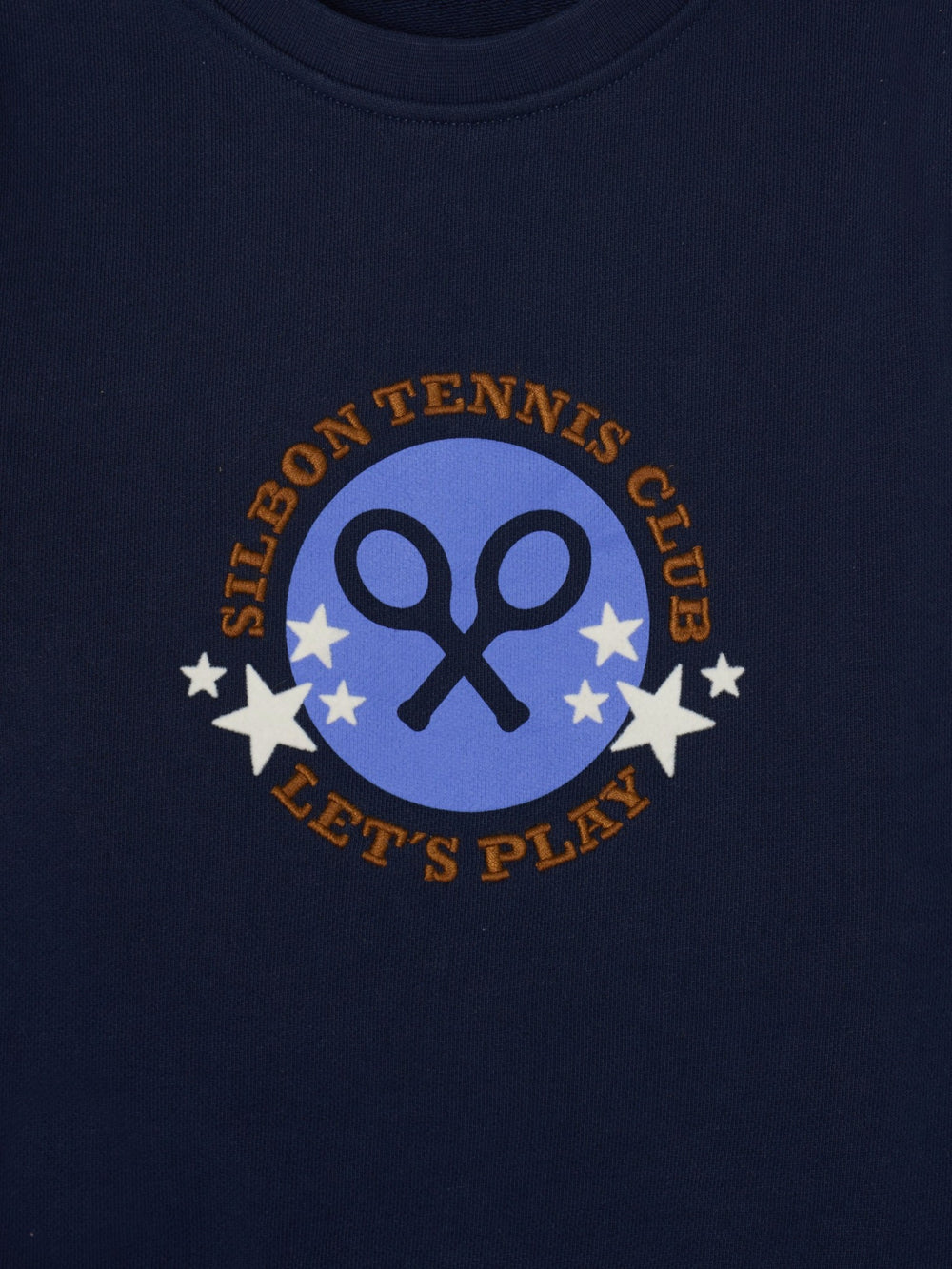 Sweatshirt girl tennis club azul marinho