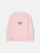 Sudadera girl lucky love rosa