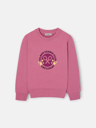 Sweat-shirt fille tennis club rose