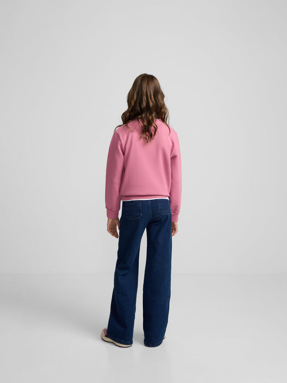 Sudadera girl tennis club rosa
