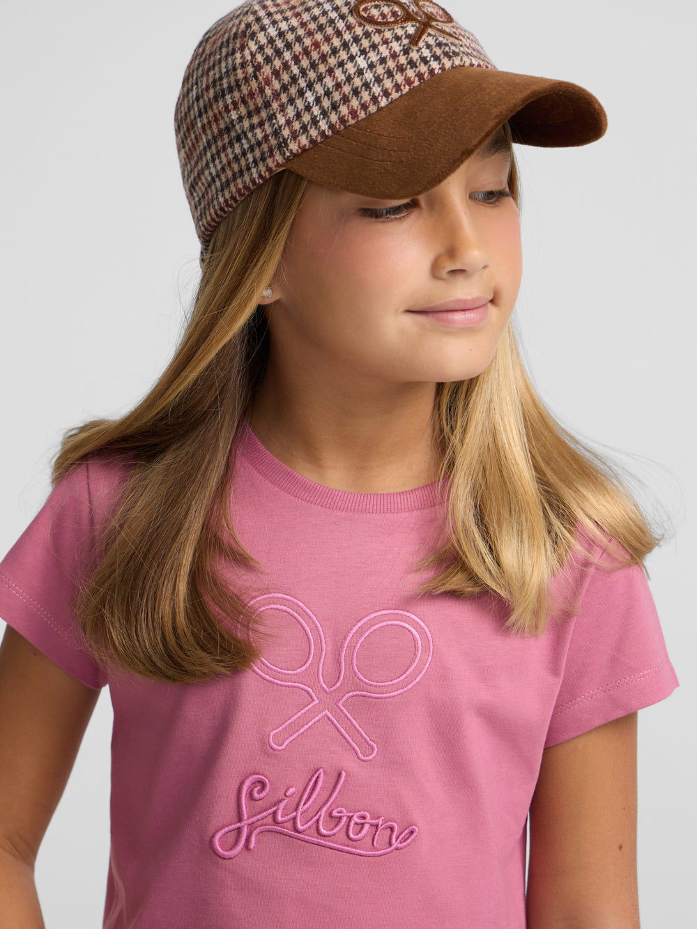 Classic pink Silbon girl t-shirt