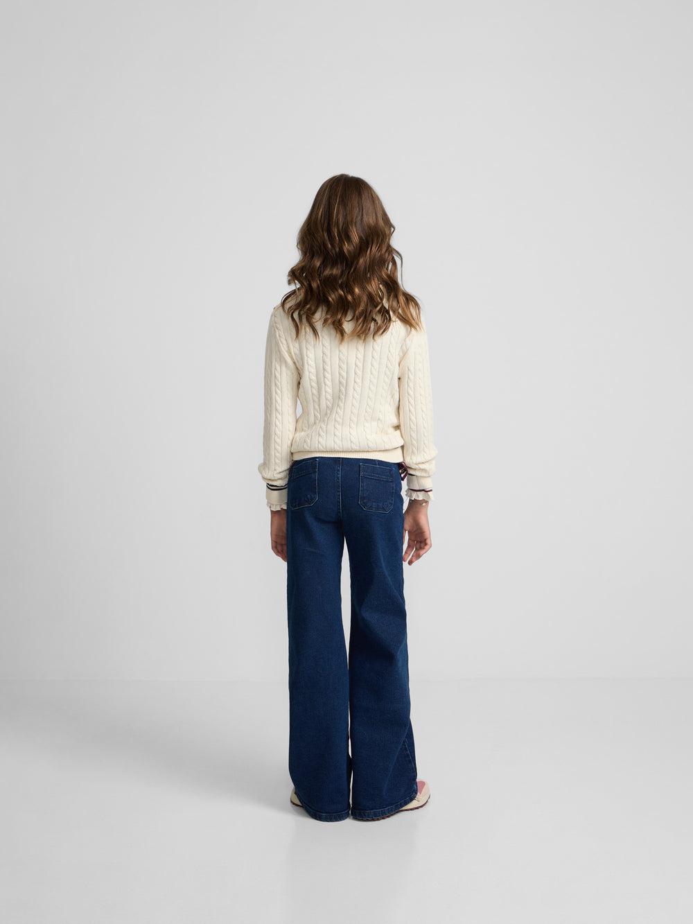Raw college crest girl sweater