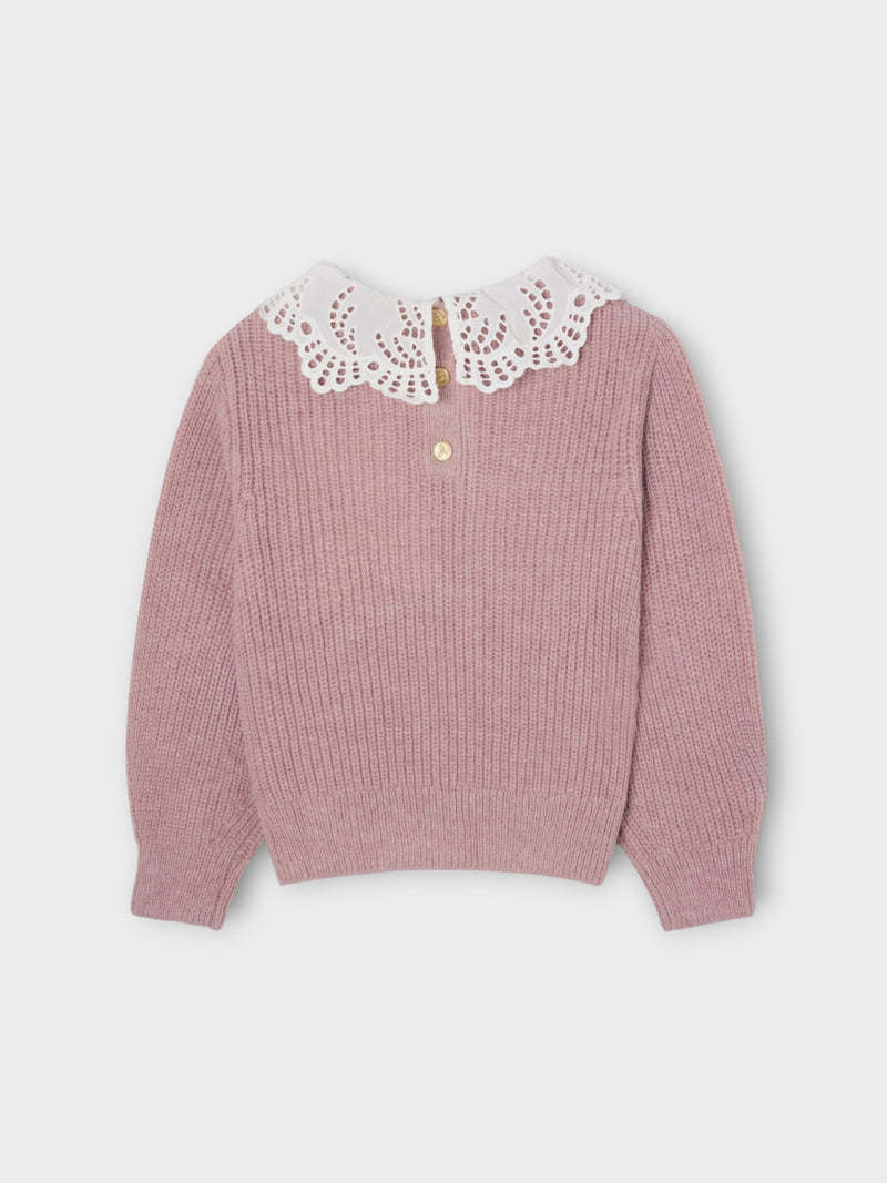 Jersey girl cuello bobo rosa