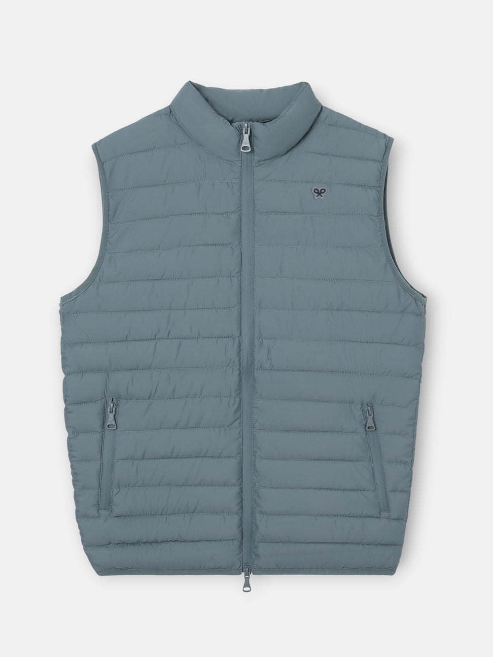 Chaleco padded verde oscuro