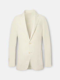 Veste de costume blanche confort
