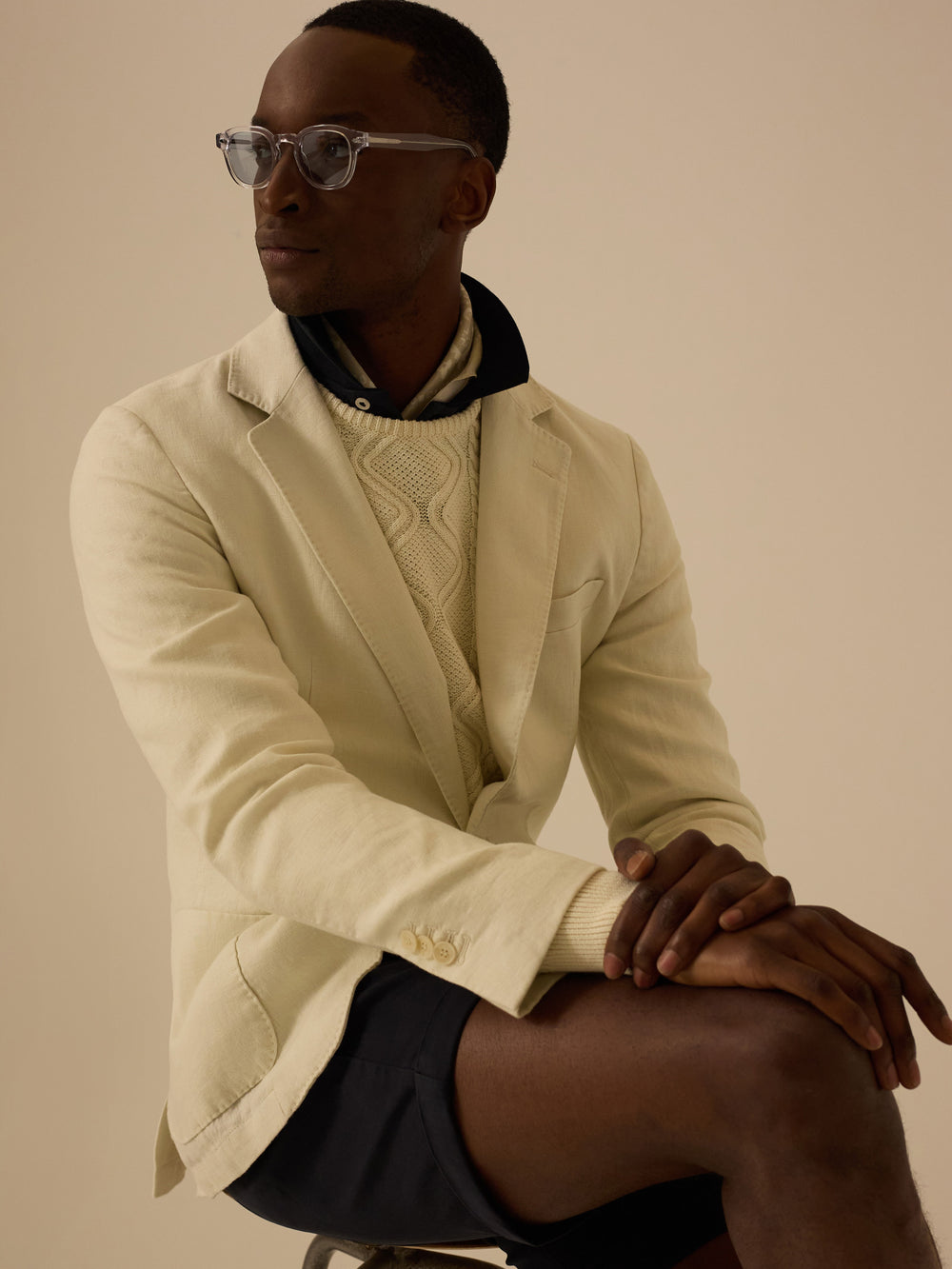 Americana comfort blanca