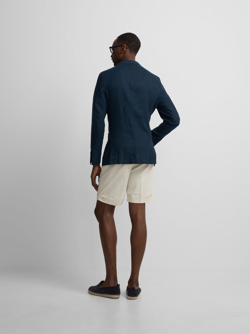 Blazer comfort azul-marinho