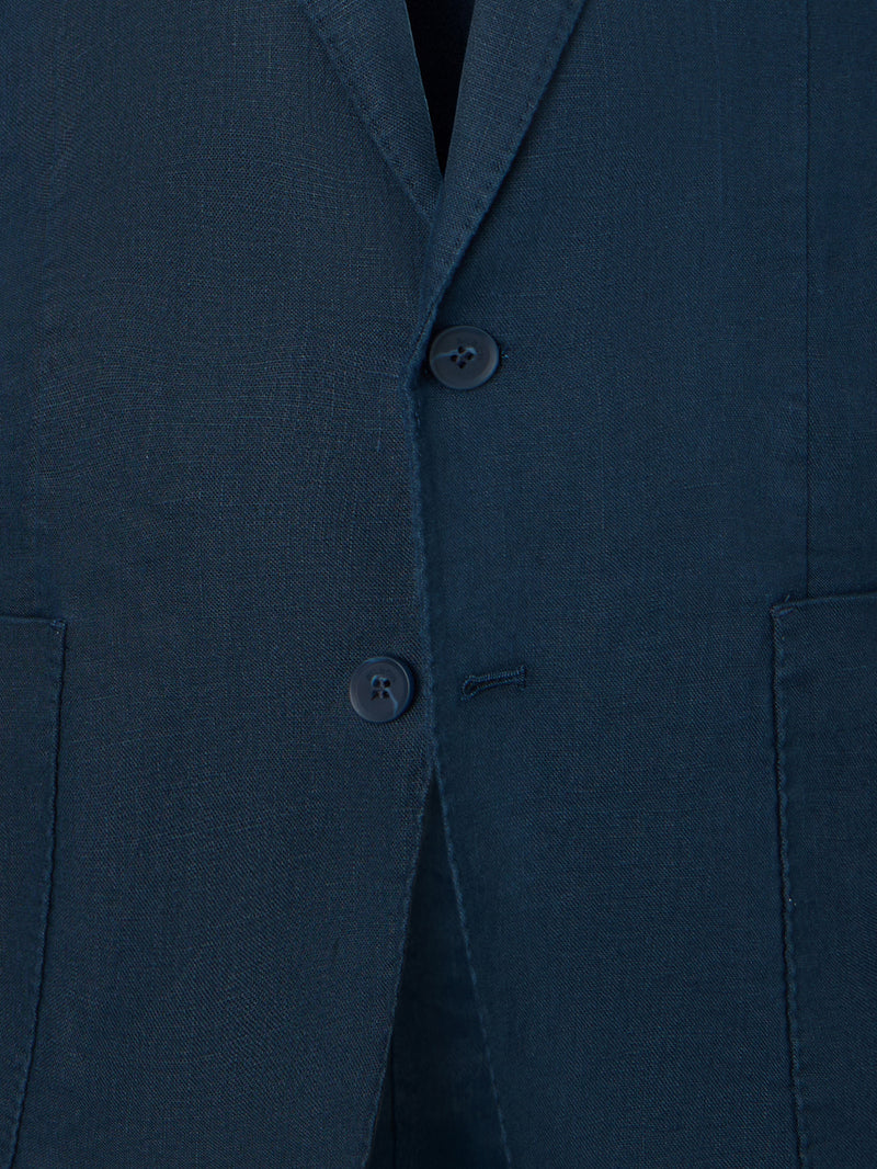 Blazer comfort azul-marinho
