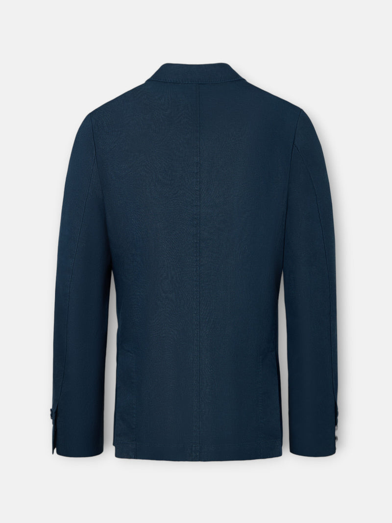 Blazer comfort azul-marinho