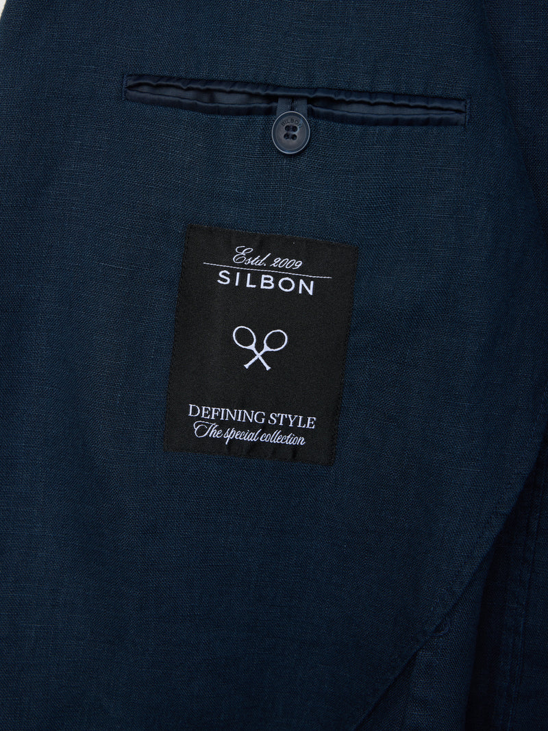 Blazer comfort azul-marinho
