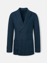 Veste croisée confort bleu marine