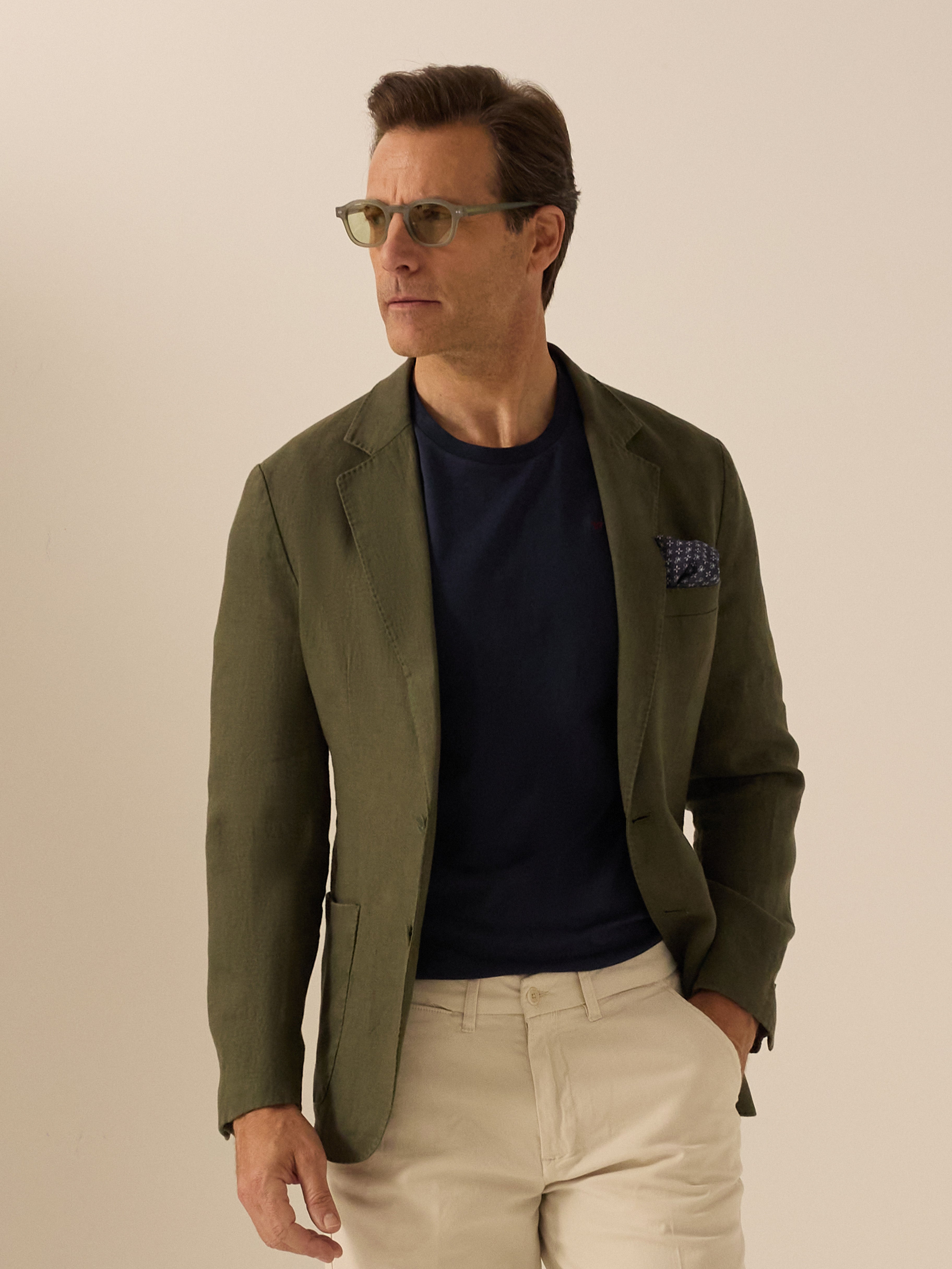 Blazer comfort verde