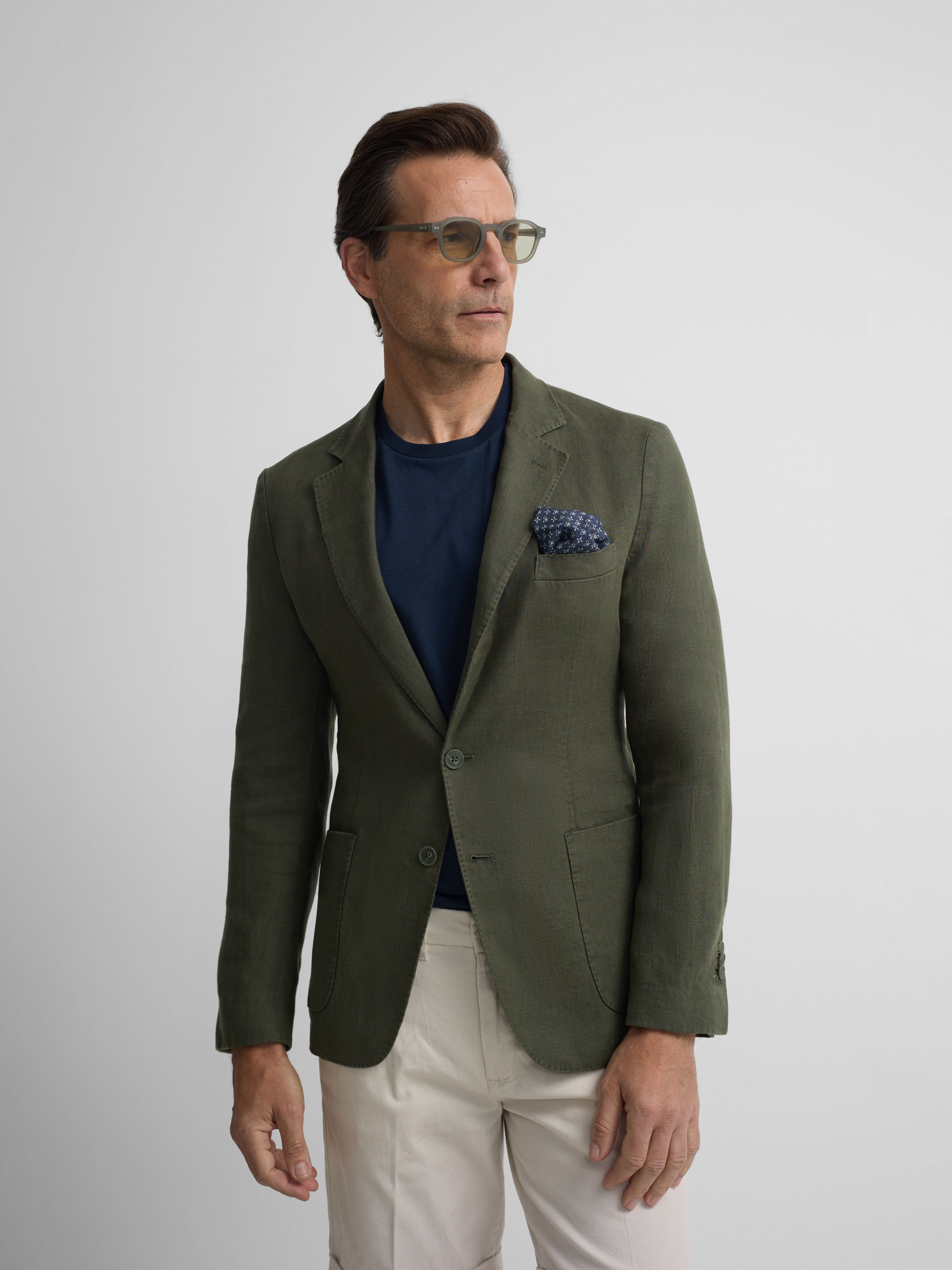 Blazer comfort verde